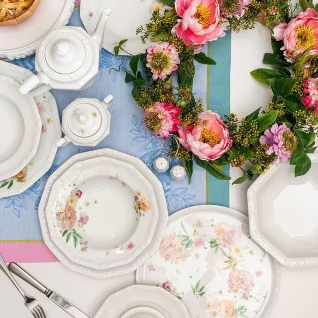Rosenthal Maria Pink Rose Dinner Set for Six Mérci Dehradun