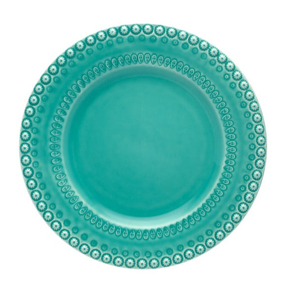 Fantasy Dinner Plate 29cm Aqua Green