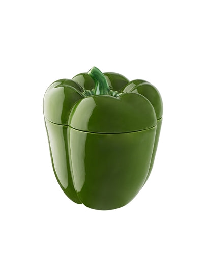 Pepper Box 22cm Green