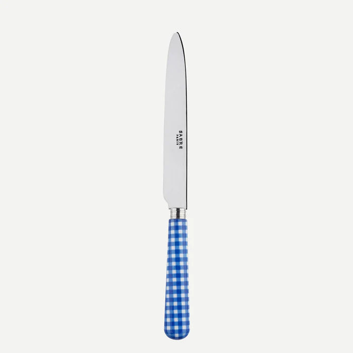 Gingham / Dinner Knife / Lapis Blue