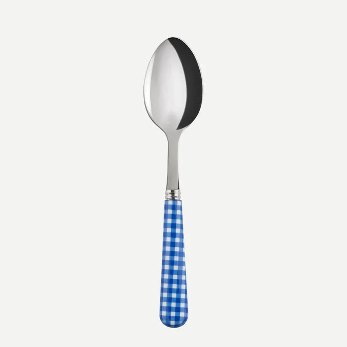 Gingham / Dessert Spoon / Lapis Blue