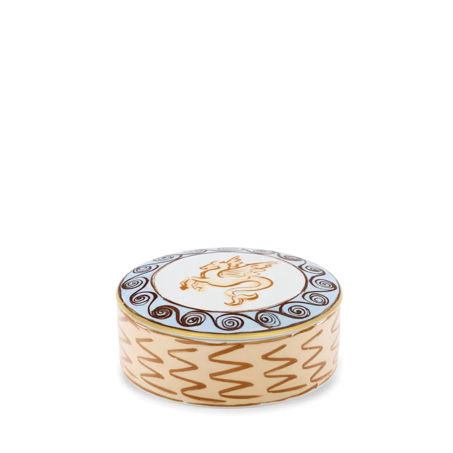 IL Viaggio Di Nettuno Terracotta Trinket Box