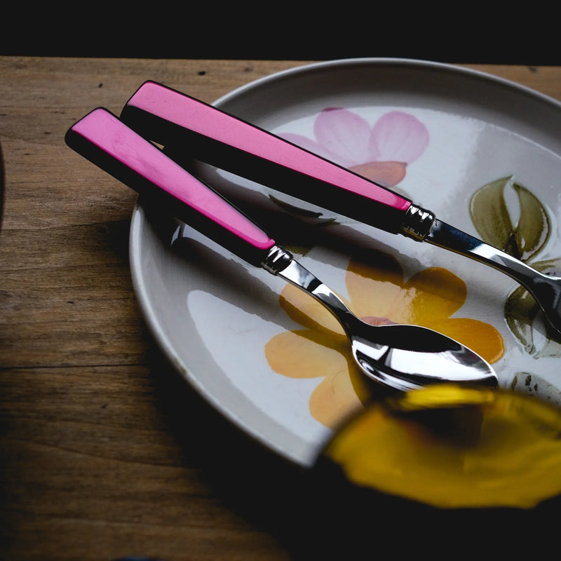 Icône/ 5 pieces cutlery set / Aubergine