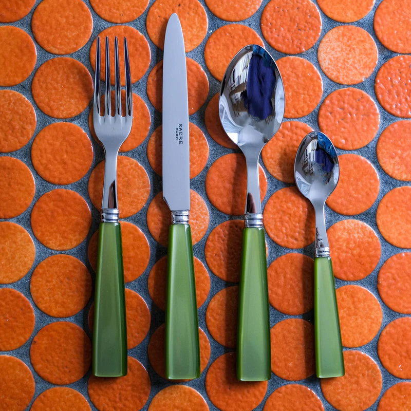 Icône/ 5 pieces cutlery set / Moss