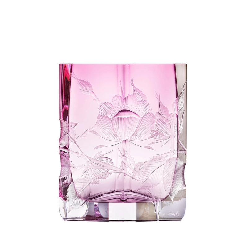 CHRYSIS VASE ROSE 18CM