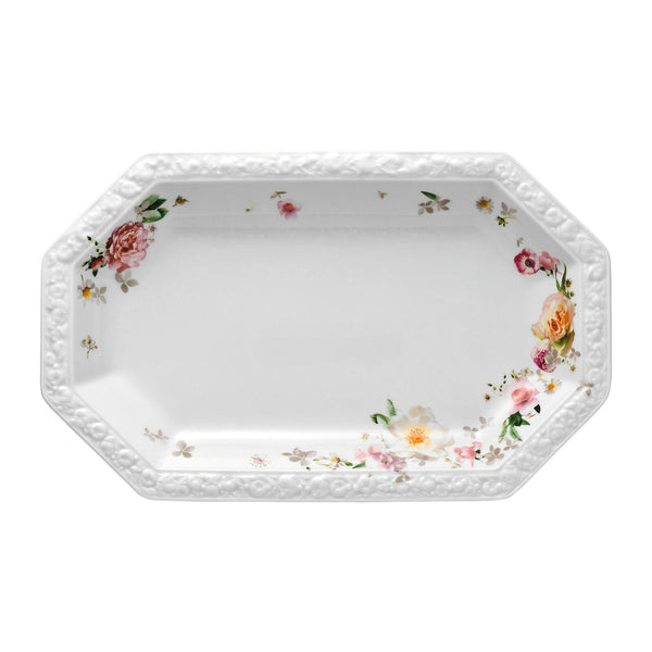 Maria Pink Rose Platter 28cm