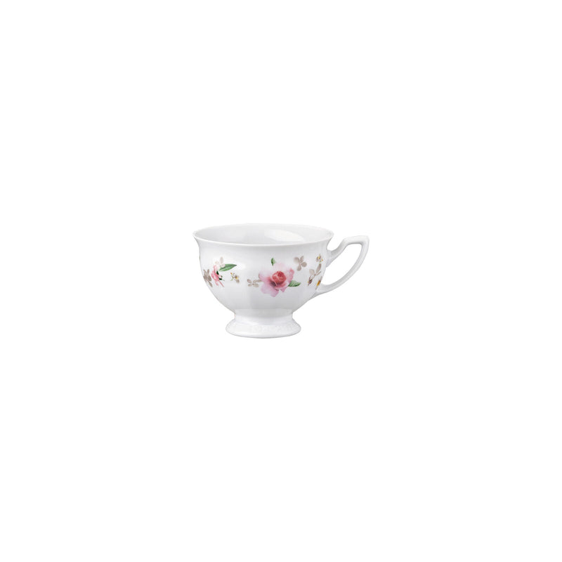 Maria Pink Rose Set of 2 Tea Cups and Saucers