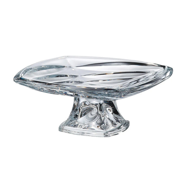 Facet Footed Plate 32cm