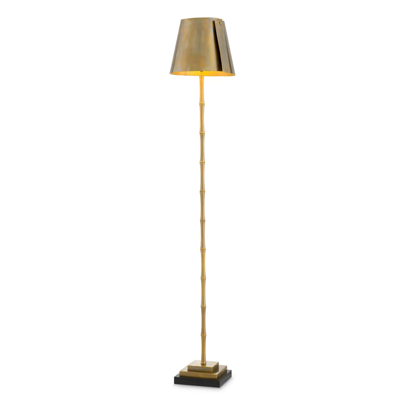 Floor Lamp Seraphina Vintage Brass Finish