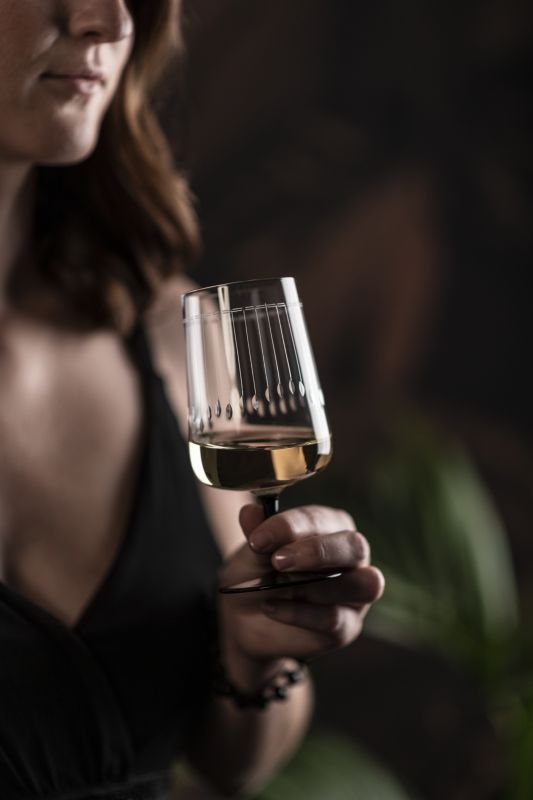 Glamorous Sweet Wine Glass S/6