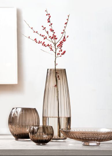 Signum Vase Smoky Brown