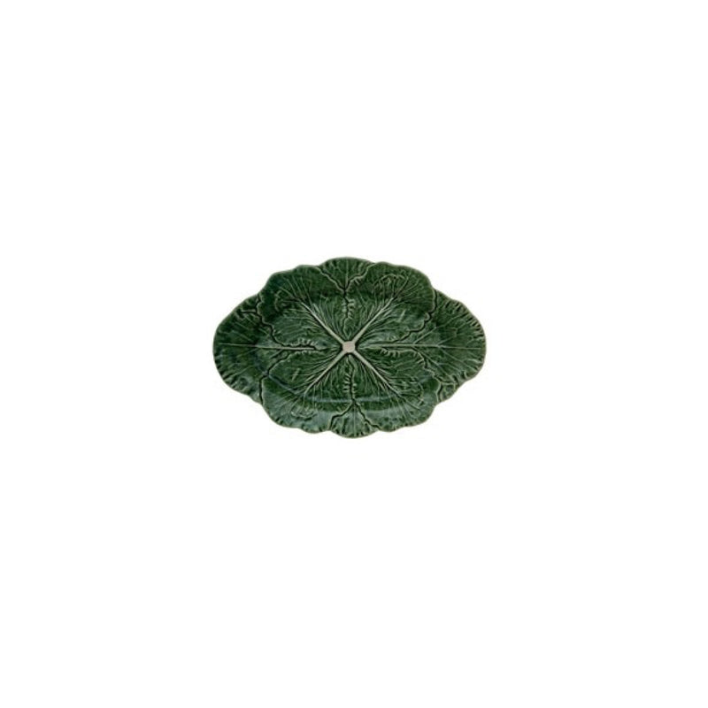 Cabbage Oval Platter 37.5cm Natural