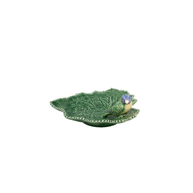 Leaf with blue bird Cineraria