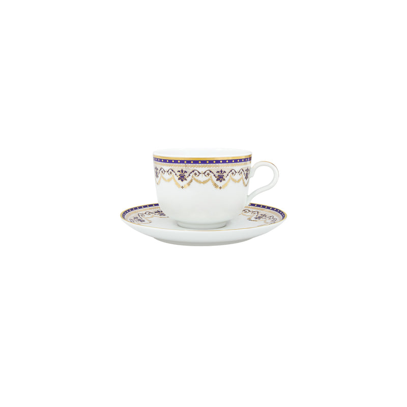 Mozart Set of 4 Tea Cups and Saucers