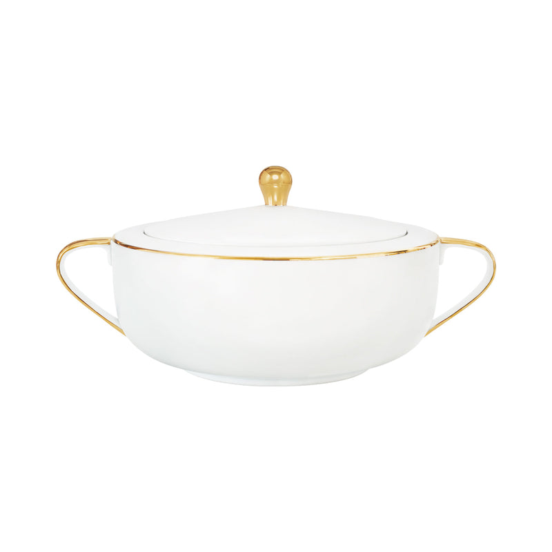 Porcel Premium Gold Dinner Set for Eight