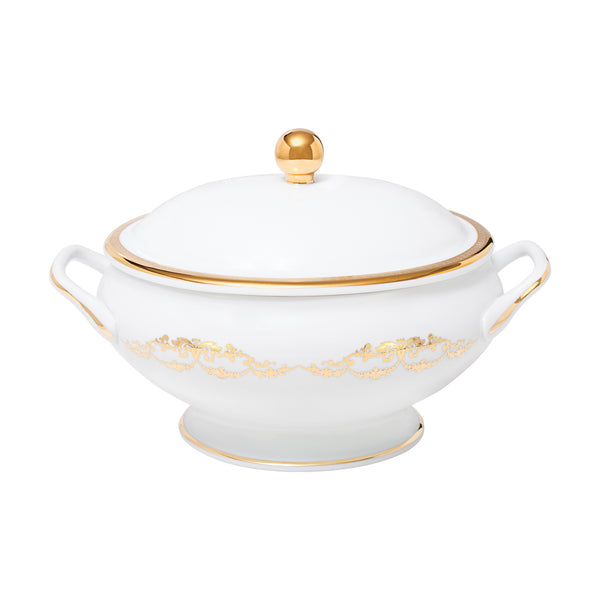 Imperio Gold Oval Tureen 328cl