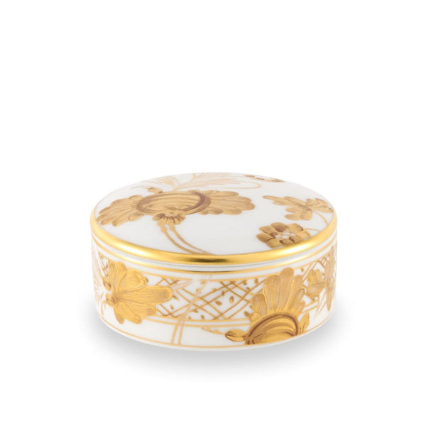 Oriente Italiano- Aurum Round Trinket box