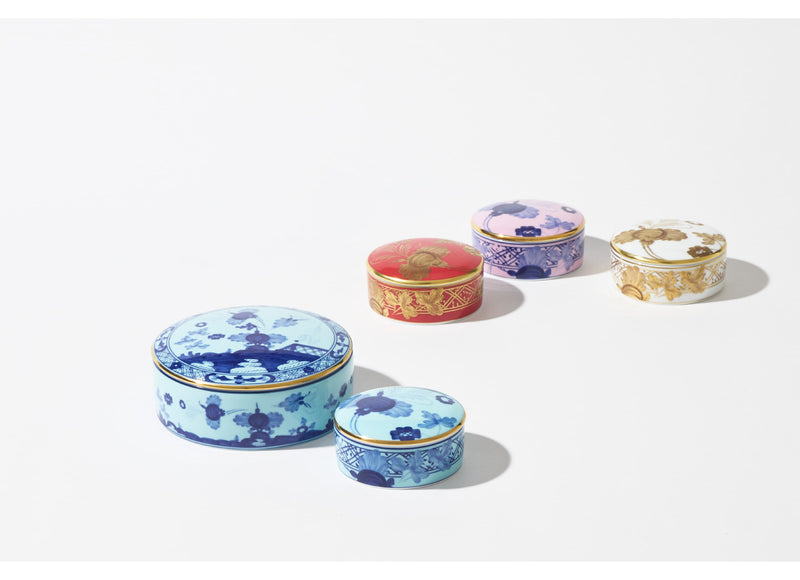 Oriente Italiano- Aurum Round Trinket box
