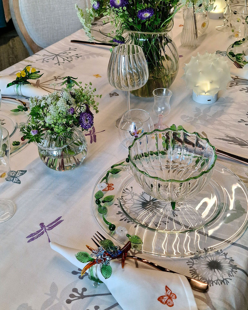 Set of 6 Jardin Fleuri Napkin Rings