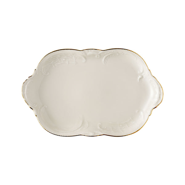 Sanssouci Elfenbein Gold Plate 28cm
