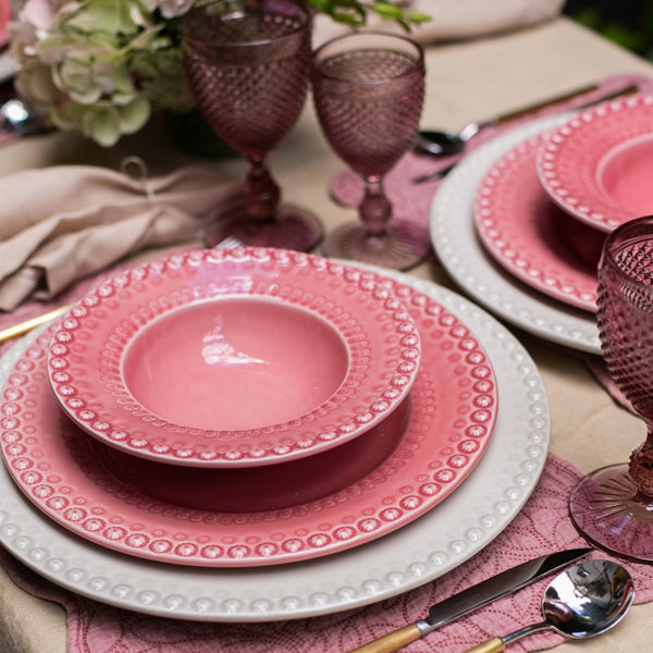 Fantasy Dinner Plate 29cm Pink