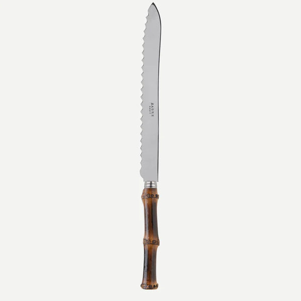 Panda / Bread knife / Dark bamboo
