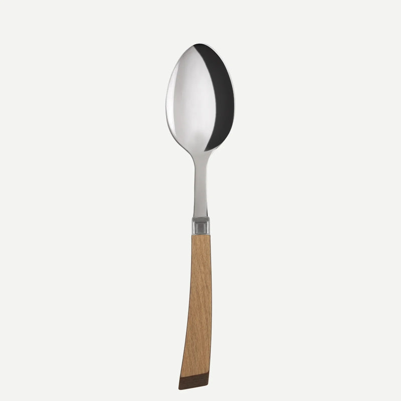 Numero 1 / Dessert Spoon / Light Press Wood