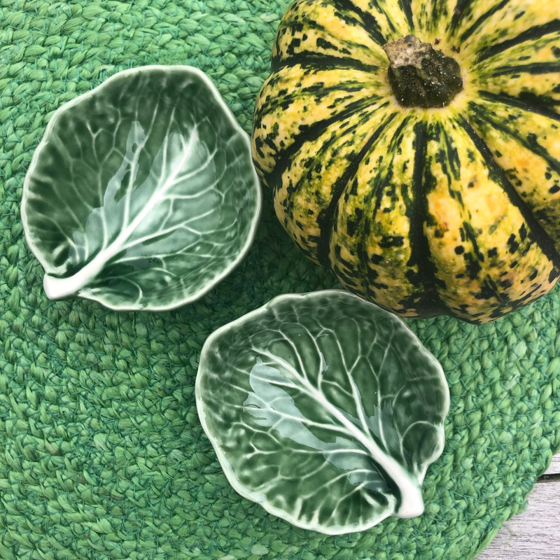 Cabbage Leaf 9cm Natural