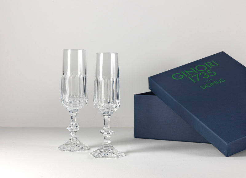 Granduca Flute Goblets S/2