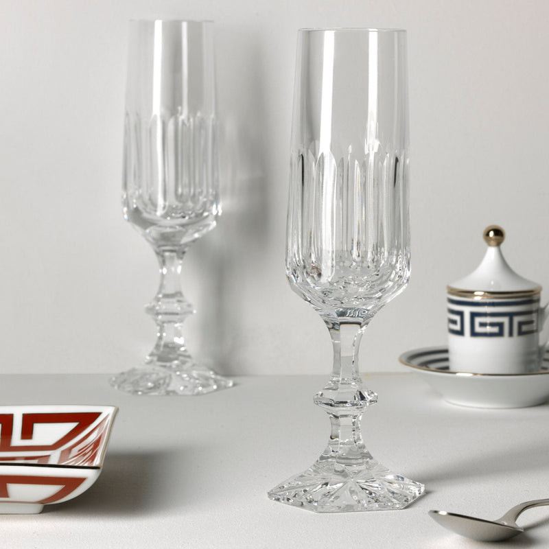 Granduca Flute Goblets S/2