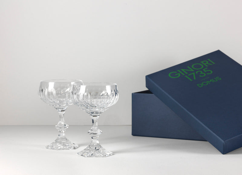 Granduca Champgne Goblet S/2