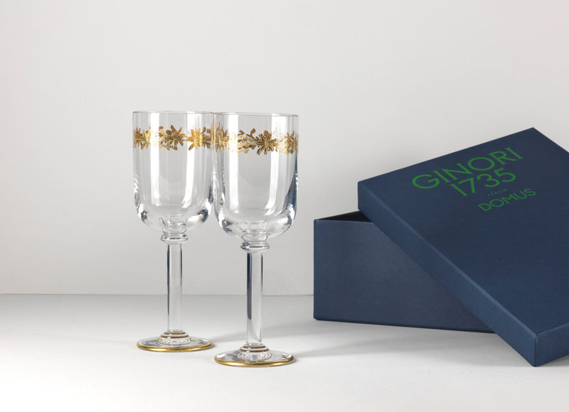 Marchese Water Goblet S/2