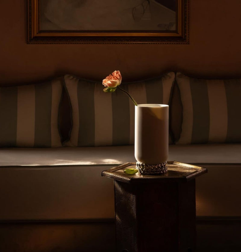 Babylone- Porcelain Large vase
