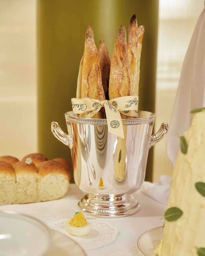 Malmaison- Silver Plated Champagne Bucket