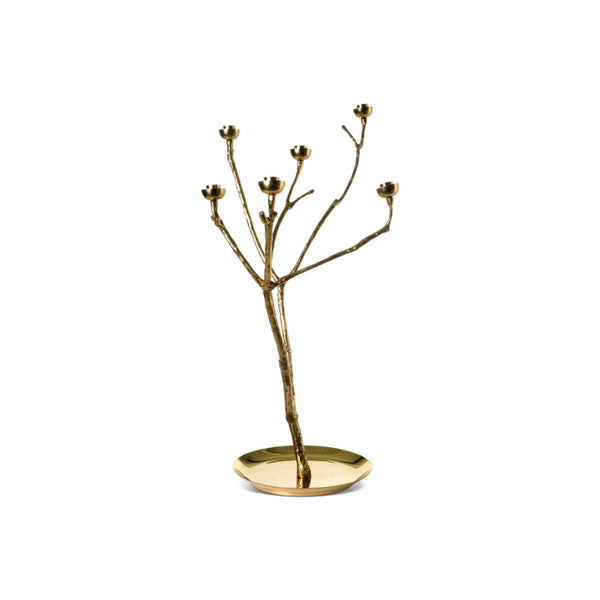 Twiggy Candle Holder Gold Large