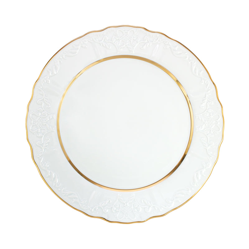 Porcel Vivian White Plate Setting for Twelve