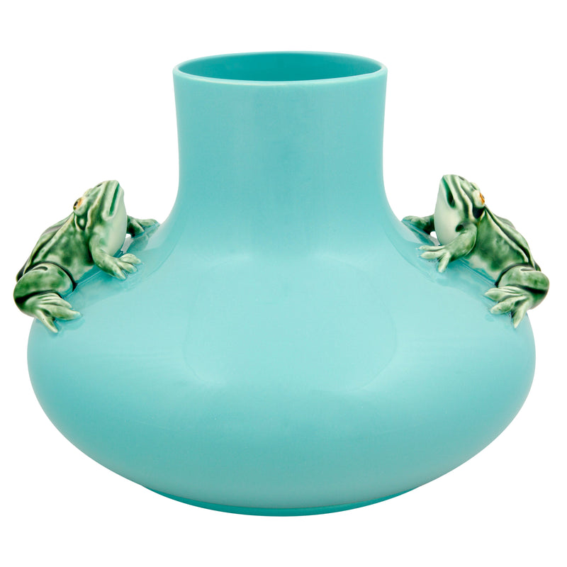Large Vase Two Frogs