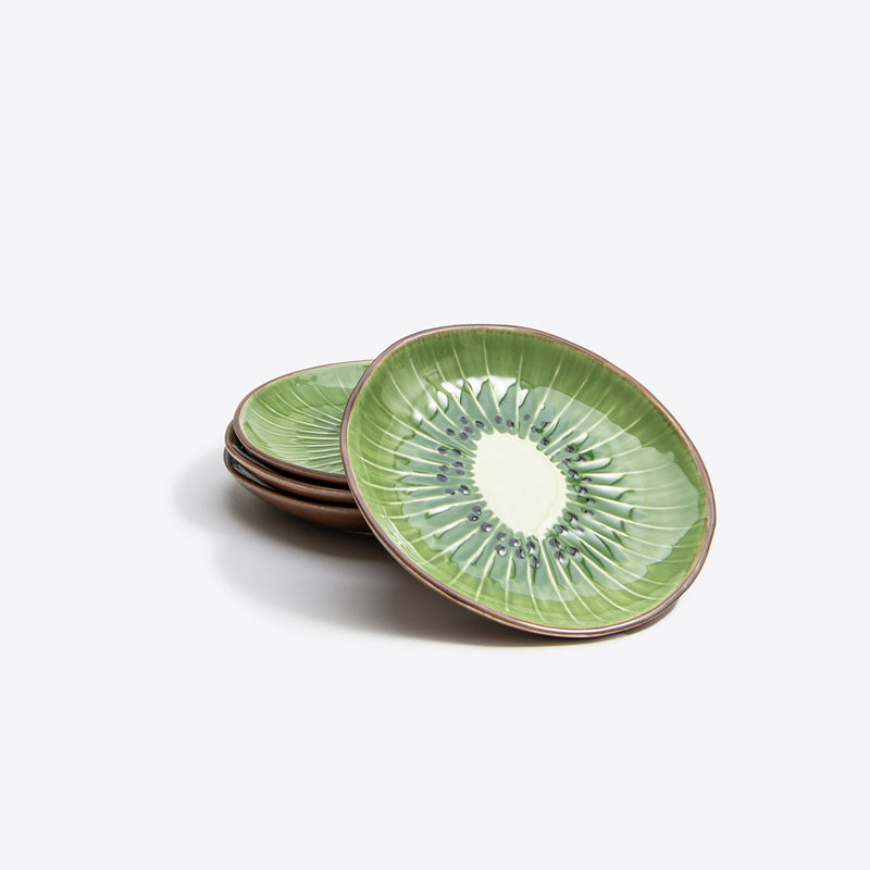 Tropical Fruits Dessert Plate Kiwi