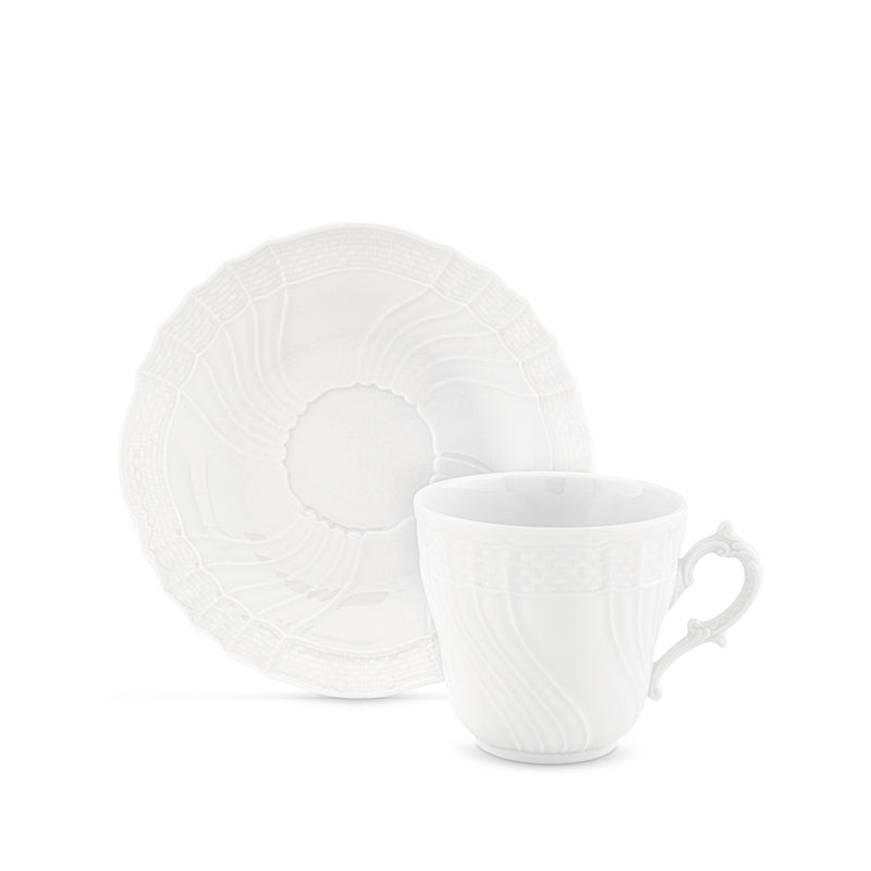 Vecchio Large Coffee Cup & Saucer