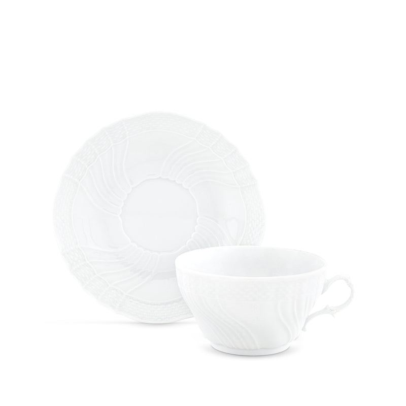 Vecchio Tea Cup & Saucer