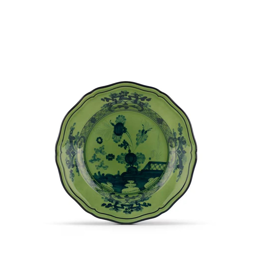 Oriente Italiano- Malachite Bread Plate