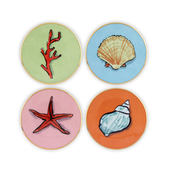 IL Viaggio Di Nettuno Set of 4 Coasters