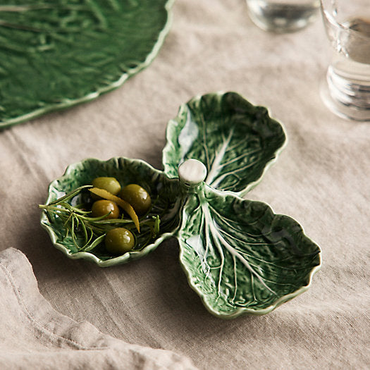 Cabbage Olive Dish Natural