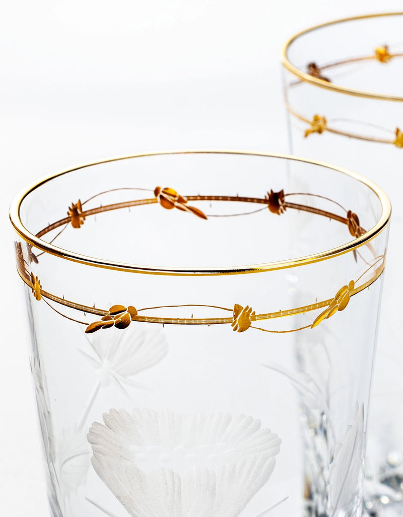 Paula Tumblers, 220 ml CLEAR S/2