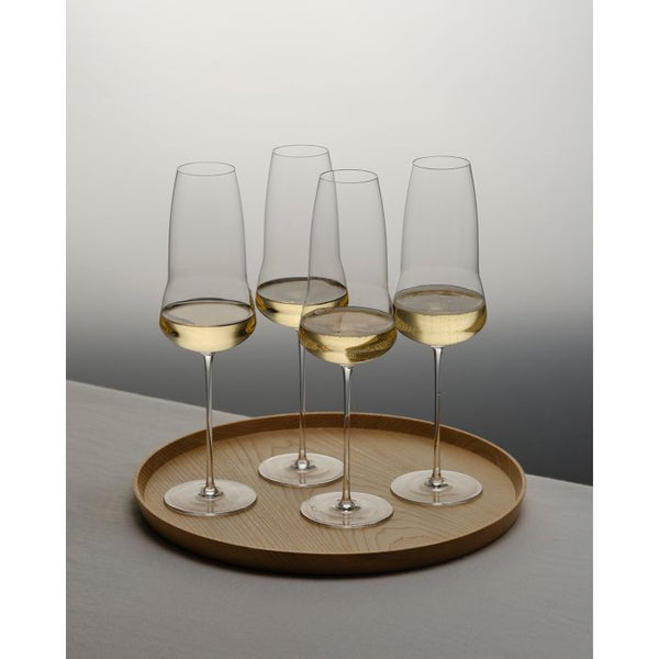 Domain Clear Champagne Flute S/6