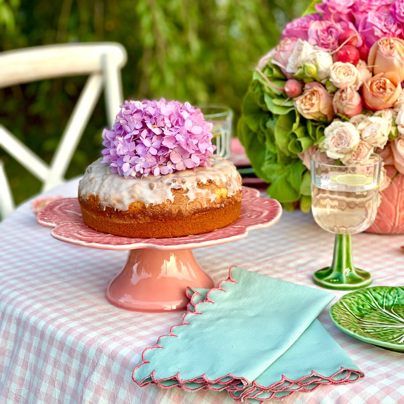 Cabbage Cake Stand Pink