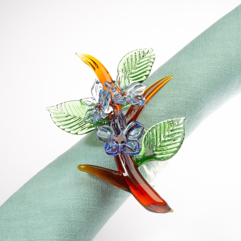 Set of 6 Jardin Fleuri Napkin Rings