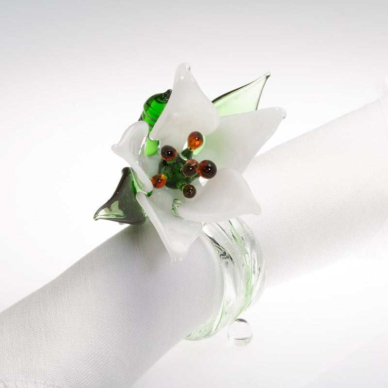 Set of 6 Jardin Fleuri Napkin Rings