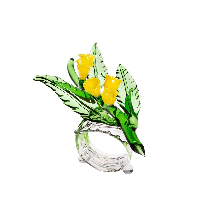 Set of 6 Jardin Fleuri Napkin Rings