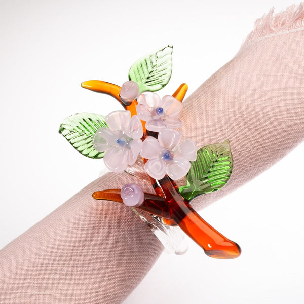 Set of 6 Jardin Fleuri Napkin Rings